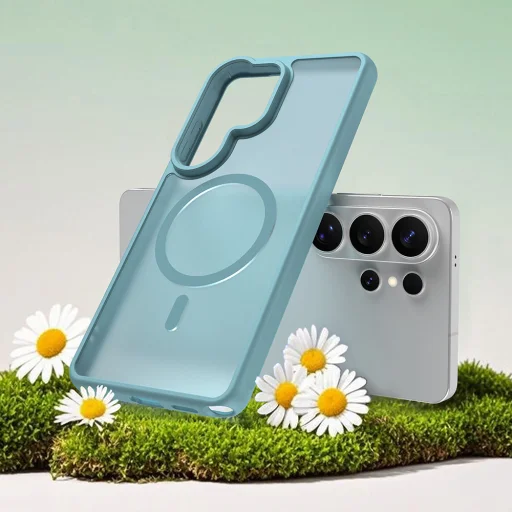 Samsung Galaxy S26 Ultra mätovo zelené Techsuit HaloFrost II MagSafe puzdro - 6