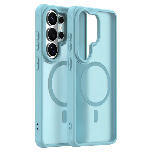 Samsung Galaxy S26 Ultra mätovo zelené Techsuit HaloFrost II MagSafe puzdro - 1