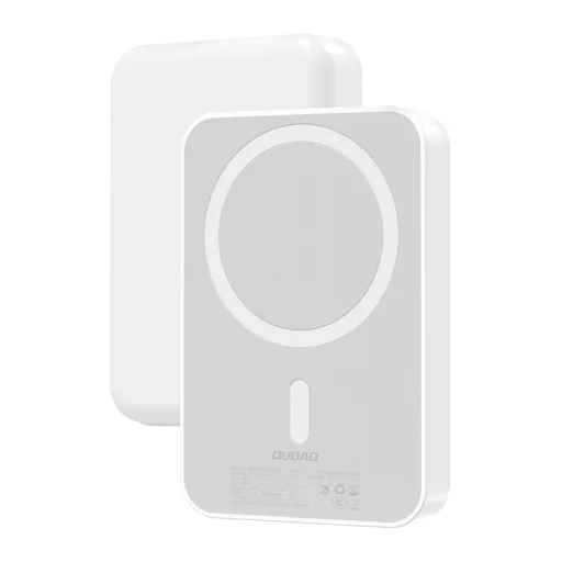 Dudao K26 powerbanka 10000mAh 20W USB-A / USB-C / MagSafe - Biely - 1