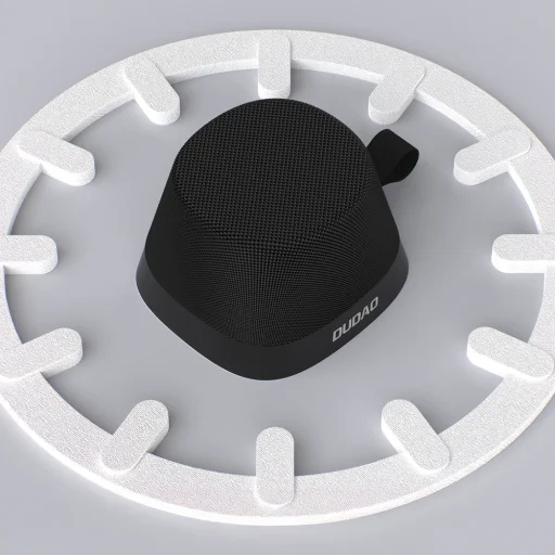 Dudao Y20 Bezdrôtový Reproduktor S Magnetickým Držiakom Bluetooth 5.3 - Čierny - 3