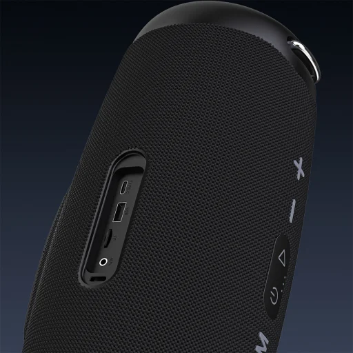  Dudao Y21 Pro Fekete Vezeték nélküli Hangszóró RGB Háttérvilágítással Bluetooth 5.3 - 80 W - 15