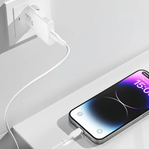 4smarts PDPlug Slim 30W GaN USB-C biela nástenná nabíjačka - 5