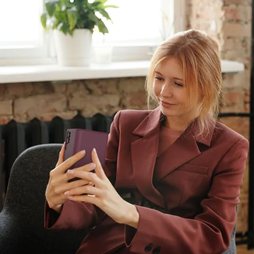 Samsung Galaxy A57 5G bordové Tech-Protect peňaženkové puzdro - 7