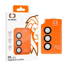 Samsung Galaxy S26 čierny Tel Protect Titanium ochranné tvrdené sklo na objektív 99% AR (3 ks objektívov)