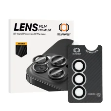 Samsung Galaxy S26 Plus Tvrdené ochranné sklo Tel Protect 3D Objektív Aramidová séria na kameru (3 šošovky)