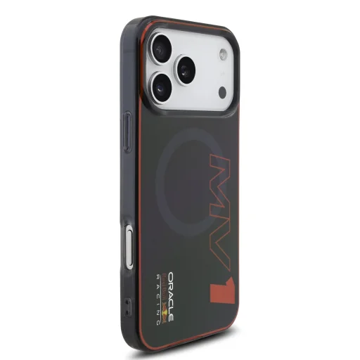  iPhone 17 Pro Max Tengerészkék Red Bull PC Dupla Rétegű Vertikális MV1 MagSafe Tok - 4