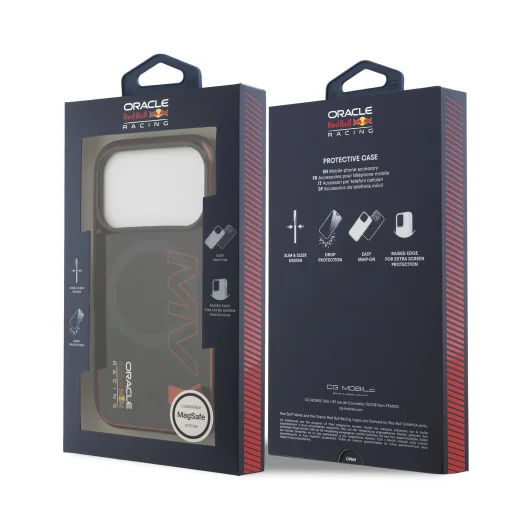 iPhone 17 Pro Navy Red Bull PC Dvojvrstvové Vertikálne MV1 MagSafe puzdro - 7