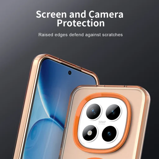 Xiaomi Redmi Note 15 Pro+ 5G / Poco M8 Pro 5G Oranžové Techsuit CandyCase MagSafe puzdro - 6
