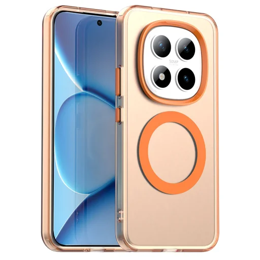 Xiaomi Redmi Note 15 Pro+ 5G / Poco M8 Pro 5G Oranžové Techsuit CandyCase MagSafe puzdro - 1