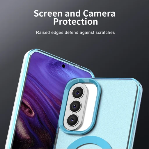 Samsung Galaxy A37 5G Modrý Techsuit CandyCase MagSafe puzdro - 4