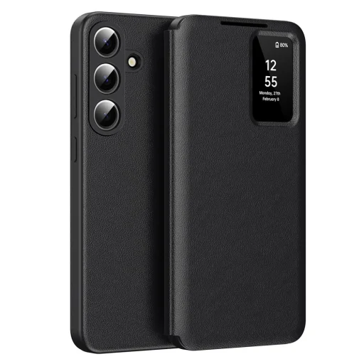 Samsung Galaxy S26 Čierny Techsuit SmartView Séria obal - 1