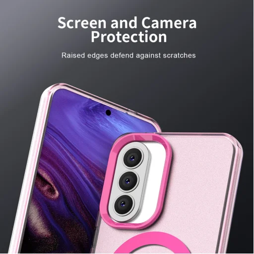 Samsung Galaxy A37 5G ružové Techsuit CandyCase MagSafe puzdro - 6