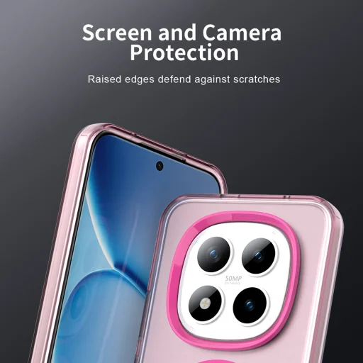 Xiaomi Redmi Note 15 Pro+ 5G / Poco M8 Pro 5G Ružové Techsuit CandyCase MagSafe puzdro - 6