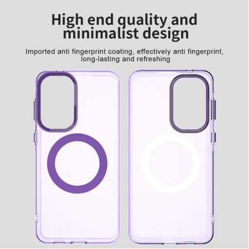 Samsung Galaxy A57 5G Fialové Techsuit CandyCase MagSafe puzdro - 3