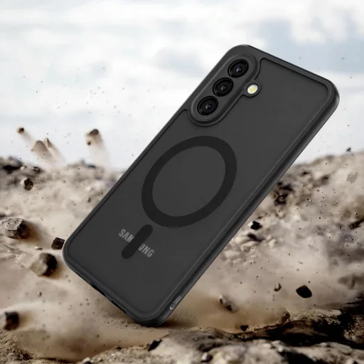 Samsung Galaxy A57 5G Tech-protect Magmat Magsafe Matný Čierny obal - 7