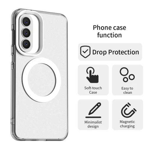 Samsung Galaxy A57 5G biele Techsuit CandyCase MagSafe puzdro - 2