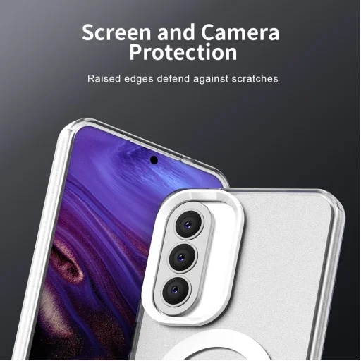 Samsung Galaxy A57 5G biele Techsuit CandyCase MagSafe puzdro - 3