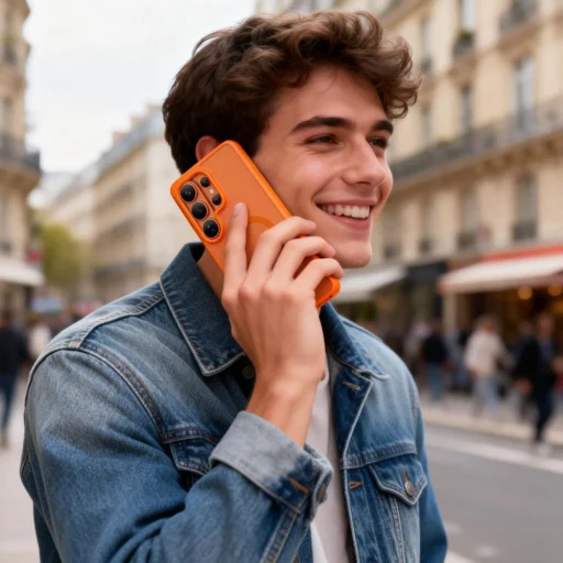 Samsung Galaxy S26 Ultra Tech-protect Magmat Magsafe puzdro, Matný Oranžový - 10