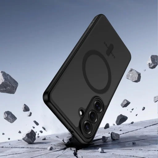 Samsung Galaxy S26 Plus Tech-protect Basicmag Magsafe matné čierne puzdro - 6