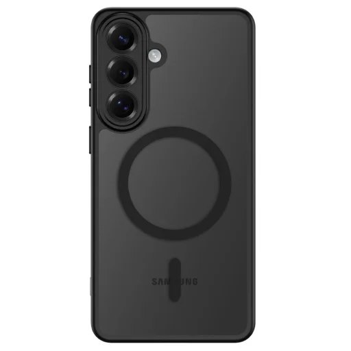 Samsung Galaxy S26 Plus Tech-protect Basicmag Magsafe matné čierne puzdro - 3