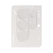 Samsung Galaxy S26 Ultra (ostrovček) tvrdené sklo na fotoaparát (šošovka)