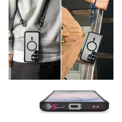 Samsung Galaxy S26 Ultra Ringke Fusion Bold Magnetické MagSafe puzdro čierne - 6