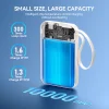 BWOO 10000 mAh 20W Power Bank USB-C kábellel és kijelzővel rosegold thumbnail