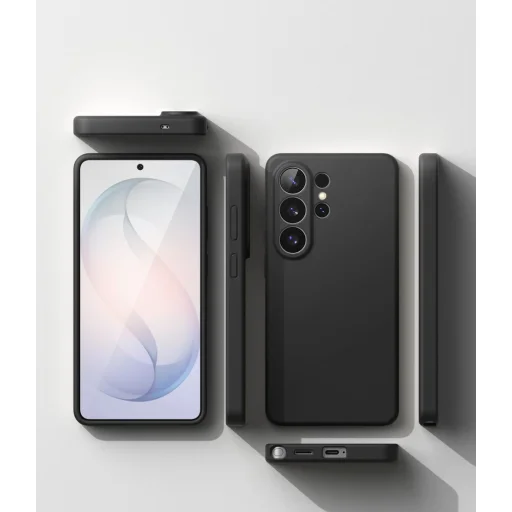 Samsung Galaxy S26 Ultra Ringke Silikónové Magnetické MagSafe čierne puzdro - 5