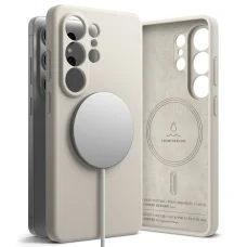 Samsung Galaxy S26 Ultra Ringke Silikónový Magnetický Magsafe obal Béžový