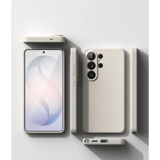 Samsung Galaxy S26 Ultra Ringke Silikónový Magnetický Magsafe obal Béžový - 5