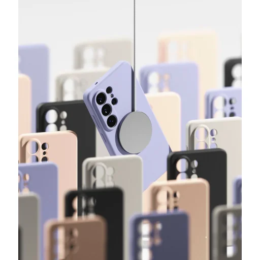 Samsung Galaxy S26 Ultra Ringke Silikónové Magnetické Magsafe puzdro Ružový piesok - 8