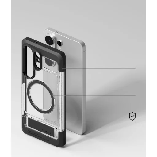 Samsung Galaxy S26 Ultra Ringke Ux magnetické Magsafe puzdro, priehľadné - 7