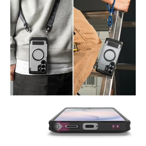 Samsung Galaxy S26 Ultra Ringke Ux magnetické Magsafe puzdro, priehľadné - 8