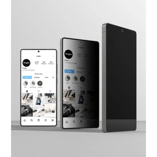 Samsung Galaxy S26 Ultra Ringke Easy Slide 2-balenie Privátne ochranné sklo - 3