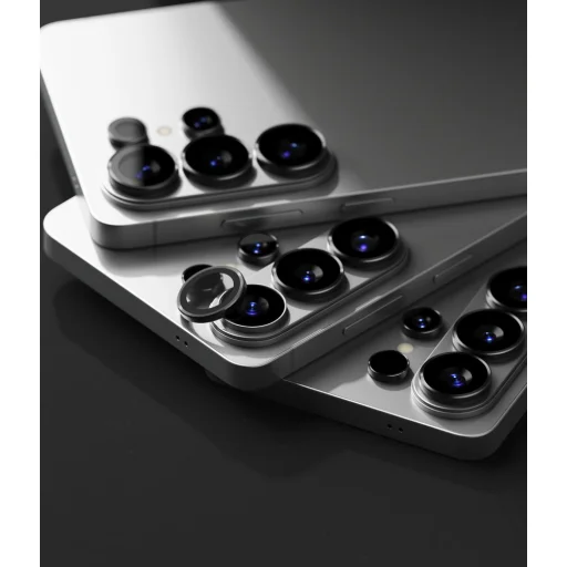 Samsung Galaxy S26 Ultra Ringke Ochrana rámu fotoaparátu 2-balenie Čierna sklenená fólia - 6