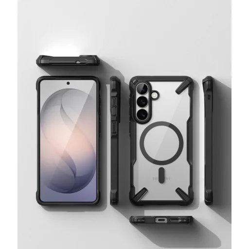 Samsung Galaxy S26+ Plus Ringke Fusion X Magnetický MagSafe Čierne puzdro - 5