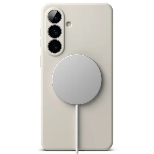 Samsung Galaxy S26 Plus Ringke Silikónové Magnetické Magsafe puzdro Kamenné / Béžové - 4
