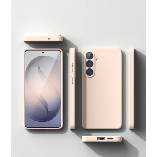 Samsung Galaxy S26 Plus puzdro Ringke Silikónové Magnetické Magsafe Ružový piesok - 5