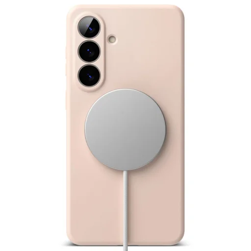 Samsung Galaxy S26 Plus puzdro Ringke Silikónové Magnetické Magsafe Ružový piesok - 4