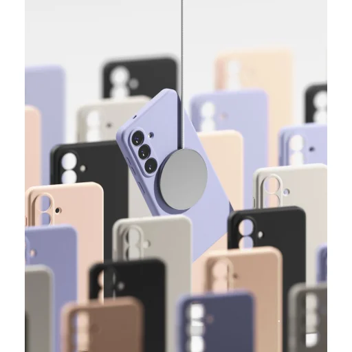 Samsung Galaxy S26 Ringke Silikónové Magnetické Magsafe Puzdro čierne - 7