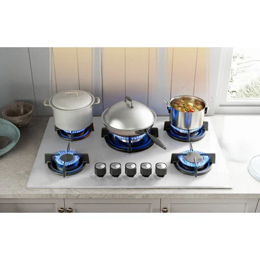 IsEasy MGBG-775 plynový sporák (biely) - 4