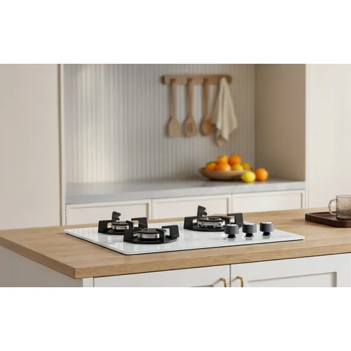 IsEasy MGBG-603 plynová varná doska (biela) - 4