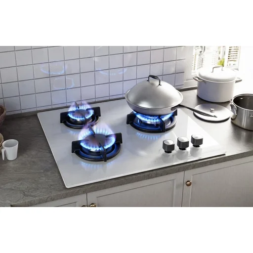 IsEasy MGBG-603 plynová varná doska (biela) - 5