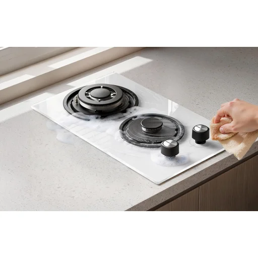 IsEasy MGBG-312A plynová varná doska (biela) - 6