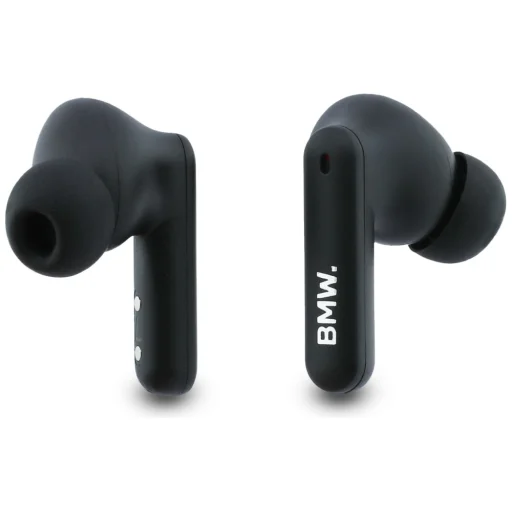 BMW bőr fém logó ENC kék Bluetooth TWS fülhallgató - 5