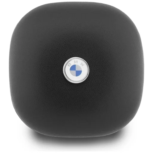 BMW Bluetooth TWS kožené slúchadlá Metal Logo ENC čierne - 2