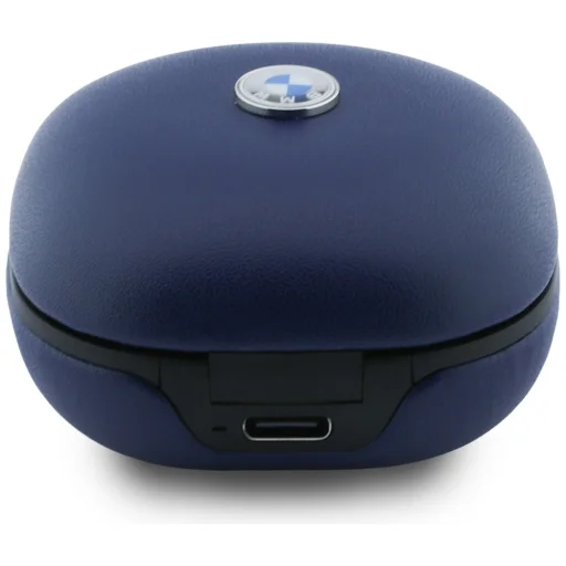 BMW bőr fém logó ENC kék Bluetooth TWS fülhallgató - 4