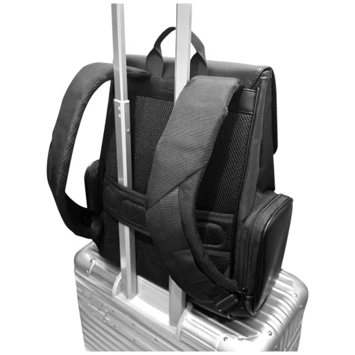 BMW Bočné vrecká Kovové logo 15" ruksak čierny - 6