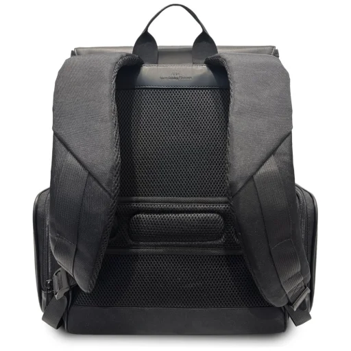 BMW Bočné vrecká Kovové logo 15" ruksak čierny - 3