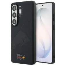 Samsung Galaxy S26 Ultra Red Bull MagSafe puzdro so sieťovaným a vtlačeným motívom býka, granátovo červené